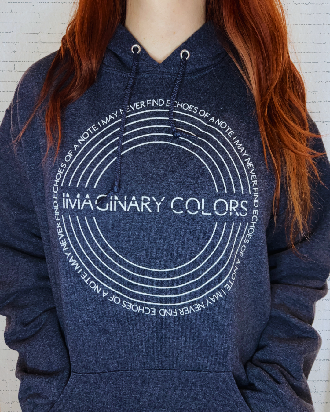 Echoes Hoodie - Heather Navy